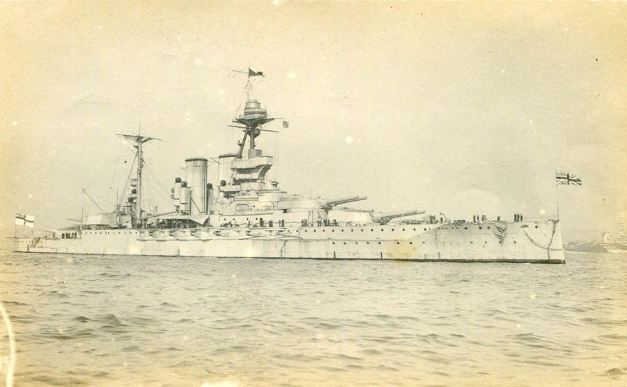 HMS Barham in 1916