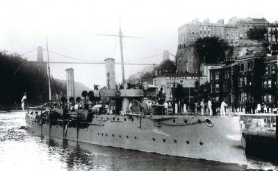 HMS Antelope in 1903