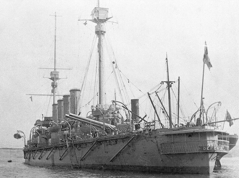 HMS Defence in 1907