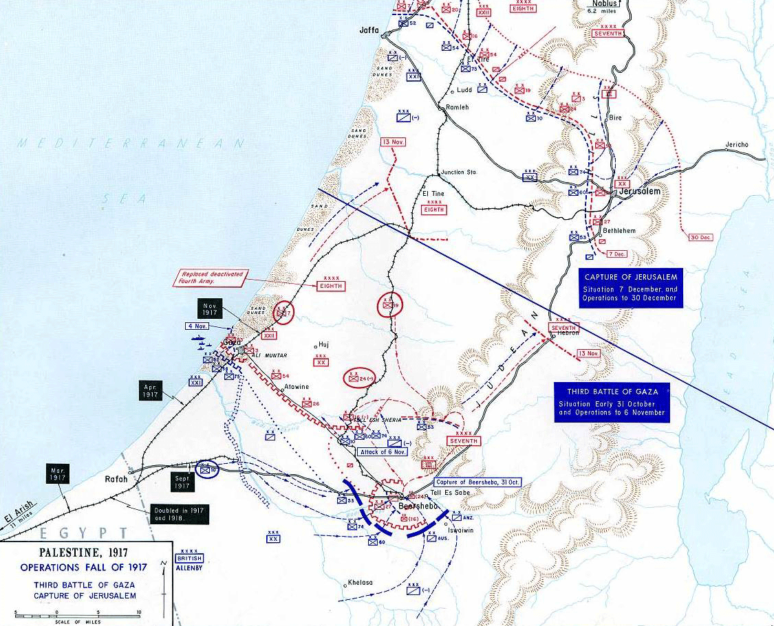 General Allenby's Offensive, November-December 1917