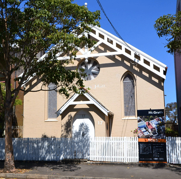 St David's Hall Arthur Street Surry Hills Sydney Australia