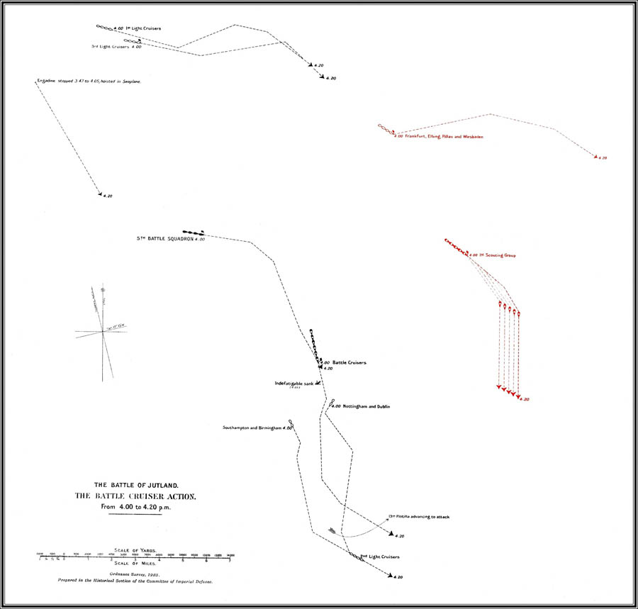Battle of Jutland 1916 Battle Cruiser Action