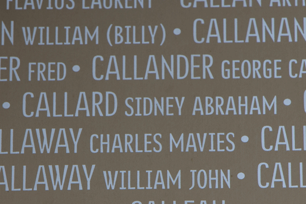 Sydney Abraham Callard Ring of Memory memorial at Notre Dame de Lorette