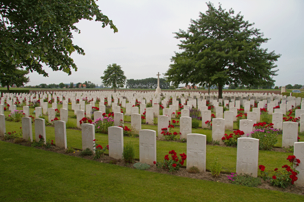The Huts Cemetery Near Ypres