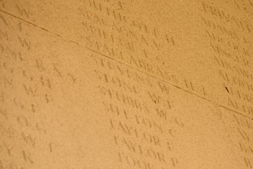 William Elliott Stone at Arras Memorial
